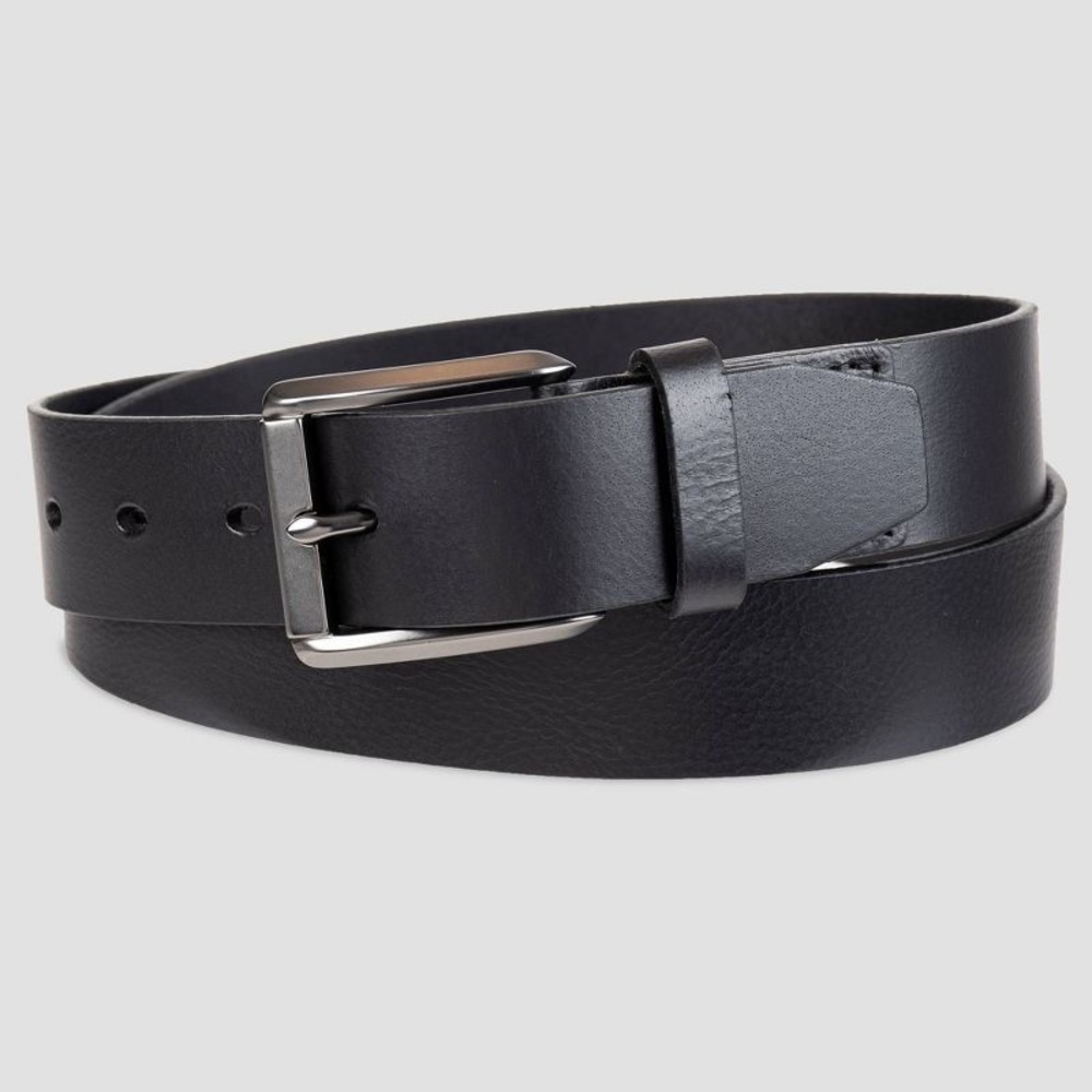 LEVI’S leather belt black metal buckle